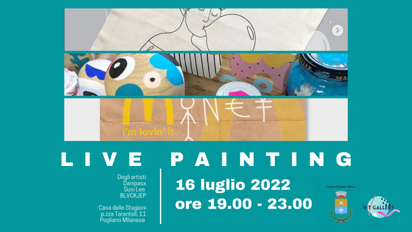 LIVE PAINTING - NOTTE BIANCA