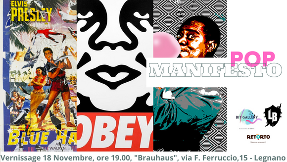 POP MANIFESTO - C/O BRAUHAUS di LEGNANO