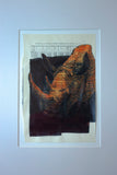 NOBA, Rhino, grafite e marker su carta di recupero, 19x13 cm