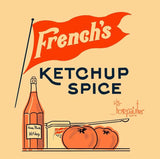 _Homepainter, Frenchs Ketchup Spice, Giclèe su carta cotone, 50x50 cm