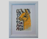 NOBA, Lama Underground, matite colorate, pastelli a cera e marker su carta di recupero, 34 x 22,5 cm