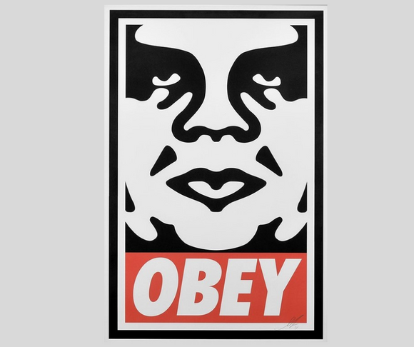 Obey (Shepard Fairey), Andre the Giant Has a Posse, serigrafia, 61x90 cm