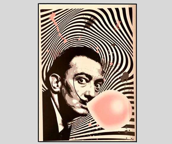 Giorgio Mussati, Salvador Dalì Popping, Grafica Fine Art su carta cotone 50%, 50x70 cm